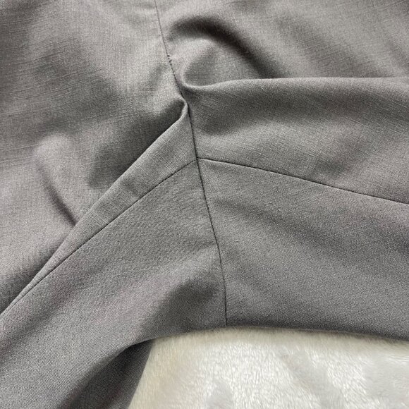 Halogen Taylor Fit Gray Trousers Dress Pants Women's 14W Professional Pockets - Picture 6 of 10